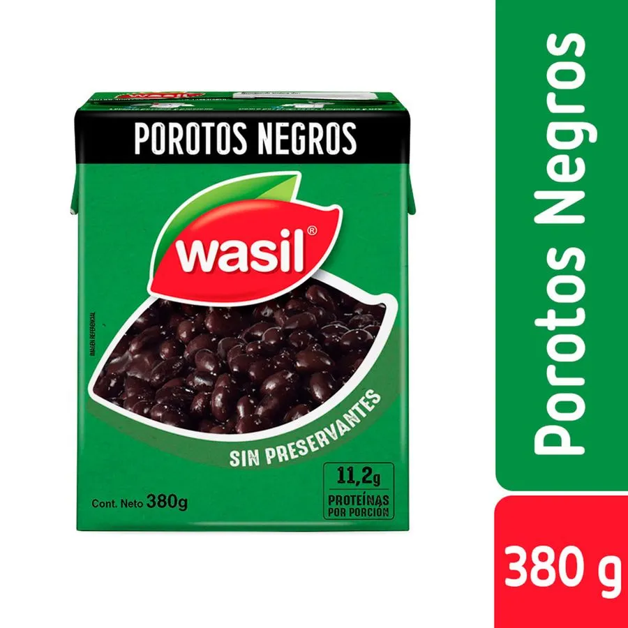 Poroto Negro Wasil (380 gr)