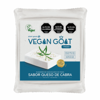 Queso vegetal premium en trozo sabor queso de cabra (150 gr)